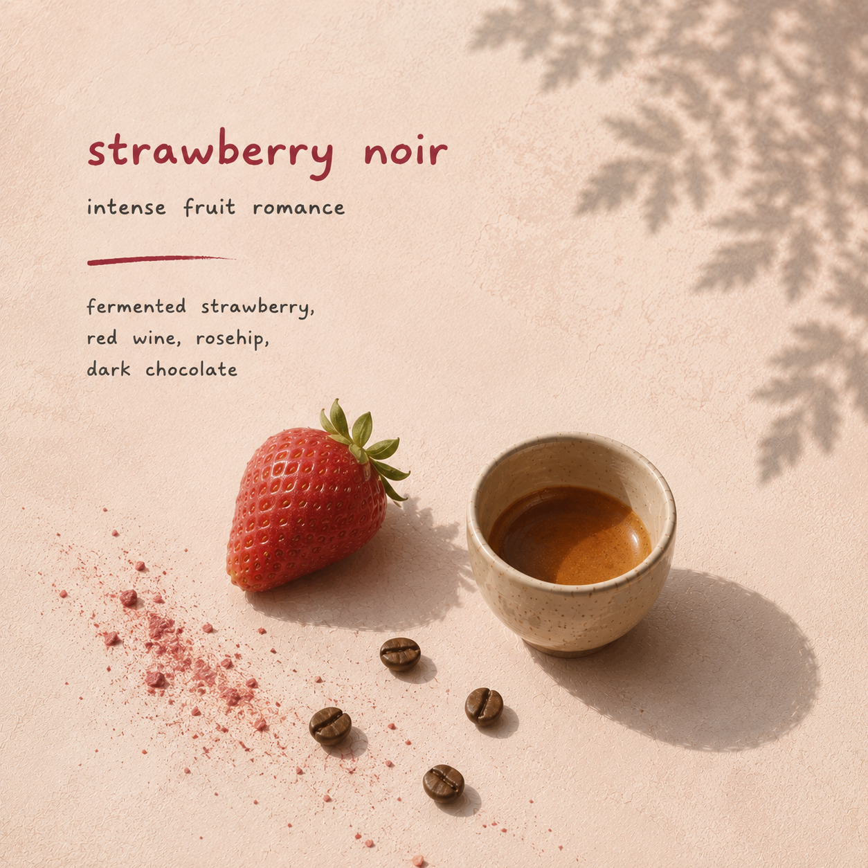Strawberry noir